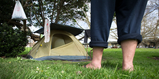 Numbers on the social housing register who said they were living in cars or tents had increased to about 163 in the three months to July. Photo / Nick Reed