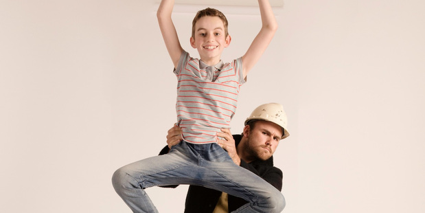 Young Ben Shieff gets a helping hand in Billy Elliot The Musical.