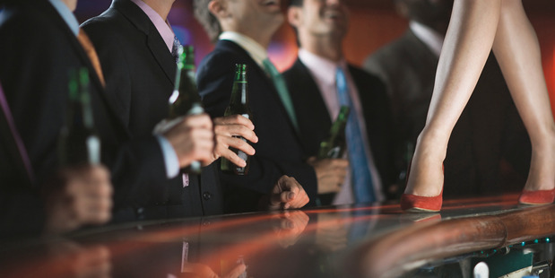 Would men still hire strippers if the women had all the power? Photo/Getty Images