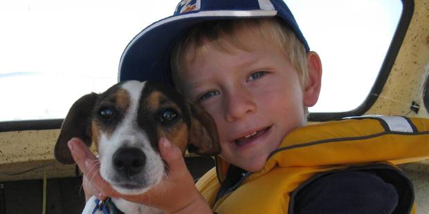Elliott and Possum. Photo/supplied