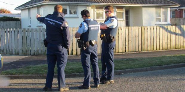 Police launched an investigation into the stabbing this morning. Photo / Ashburton Guardian