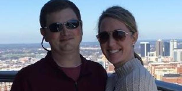 April and Mike Holton were allegedly shot by their son. Photo / Facebook