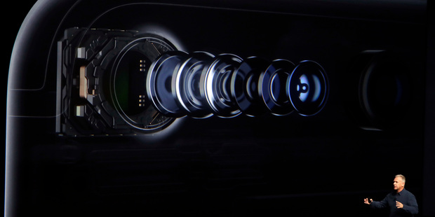 The 2x telephone lens in the 7Plus gives great detail and a shallow depth of field. Photo / AP
