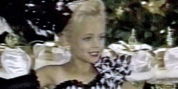 JonBenet Ramsey performing during a beauty pageant. Photo / AP