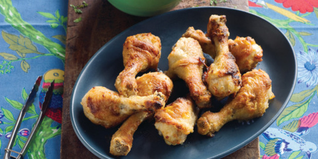 Lemon Fried Chicken Drumsticks are among new additions to the latest edition of the Edmonds Cookery Book. Photo / Supplied.