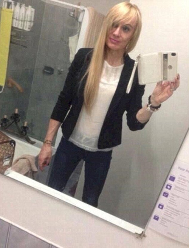 One woman decided to have an impromptu picture session in her bathroom, seemingly unaware of her intimate object on display in the background. Photo / Imgur