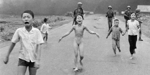Facebook was forced to defend it's decision to block the use of the famous 'napalm girl' photo from the Vietnam War.Photo / AP
