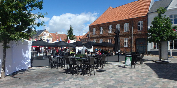 The inner part of town is all cobbles and 12th Century architecture; a cathedral, great brick buildings and skinny three-storey houses constructed out of huge beams. Photo / Debra Christensen