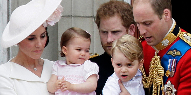 Prince George and Princess Charlotte might get the chance to meet the children of Canada's Prime Minister Mr Trudeau and his wife Sophie Gregoire Trudeau. Photo / AP