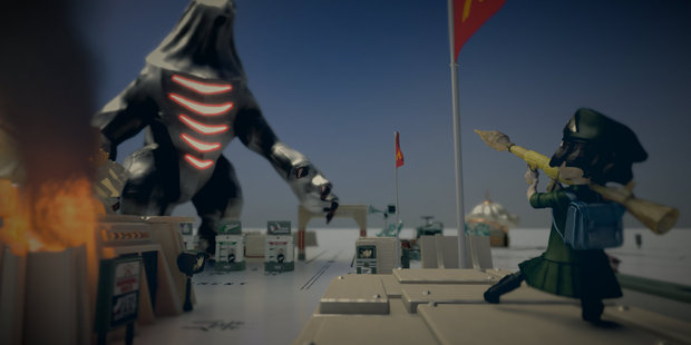 A scene from Playstation 4 game The Tomorrow Children.