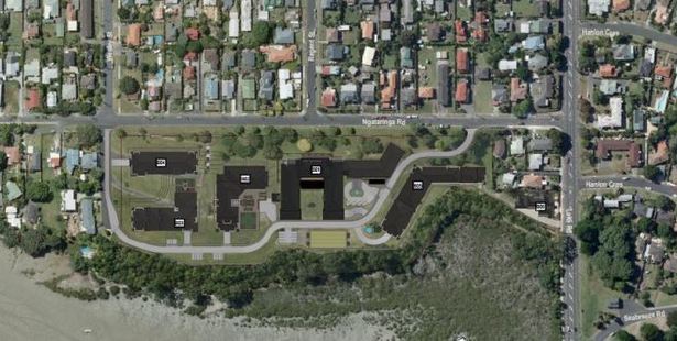 Ryman's site layout plan shows where it plans to build the blocks.