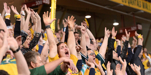 30,000 fans attended the Wallabies clash against the Springboks on Saturday. Photo / Getty