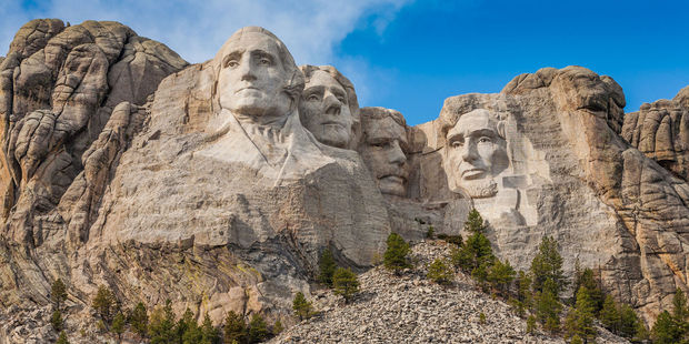 The iconic Mount Rushmore turns 75 next month. Photo / 123RF