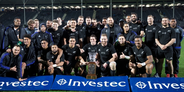 Wins won't come as easily for the All Blacks as the test season continues. Photo / Brent Phibbs