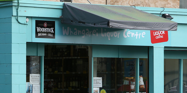 The Whangarei Liquor Centre two years back, was targeted by a masked robber. PHOTO/ MICHAEL CUNNINGHAM
