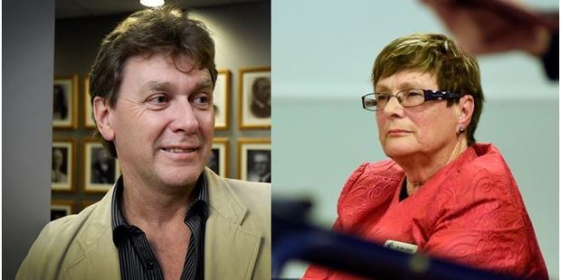 John Robson and Bev Edlin. Photo/file
