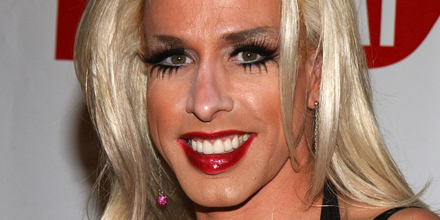 Alexis Arquette at the Karaoke Revolution hosted by the Elizabeth Glaser Pediatric AIDS Foundation. Photo / Getty