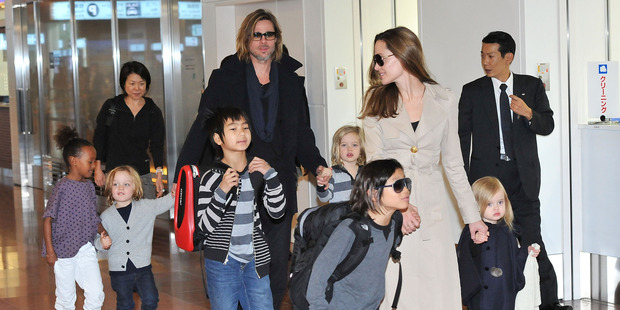 Jolie's lawyer stated that she was ending the marriage "for the health of the family". Photo / Getty