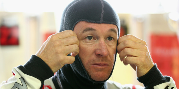 Greg Murphy prepares for practice for the Sandown 500 in 2014. Photo / Getty Images