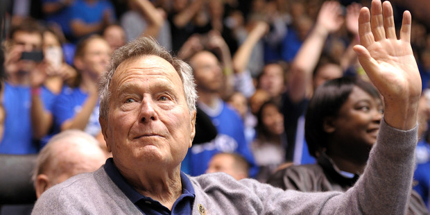 Former US President George H W Bush. Photo / Getty Images
