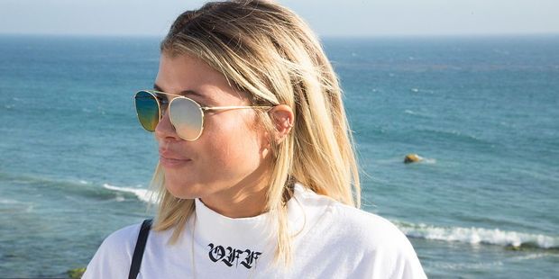 Sofia Richie attends the Treats! Magazine 4th Annual White Party, wearing a dress that says OFF. Photo / Getty Images