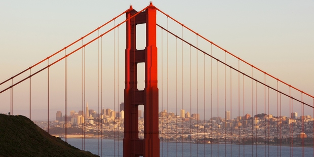 The months autumn months of September to November tend to be the warmest in San Francisco. Photo / San Francisco Travel
