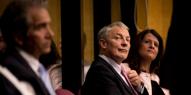 Auckland City Mayoral candidate Phil Goff attends a mayoral debate held in St Heliers. Photo / Dean Purcell
