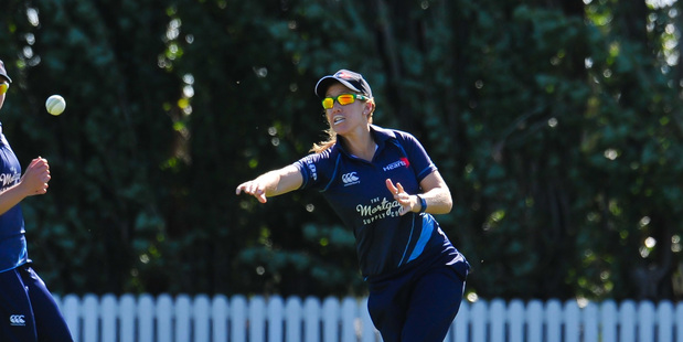 SECOND CHANCE: Tauranga solicitor Sam Curtis has been recalled to the White Ferns to tour South Africa. Photo/photosport