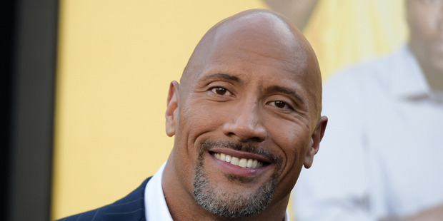 Dwayne "The Rock" Johnson is one of the most famous faces on the planet. Photo / AP.