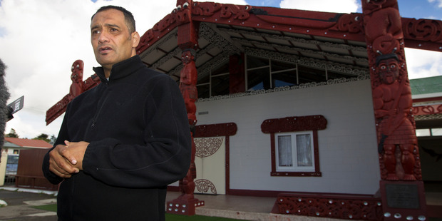 Te Puea Marae chairman Hurimoana Dennis talks about current housing crisis and how they haven taken in more than 181 people at the marae. Photo / Nick Reed