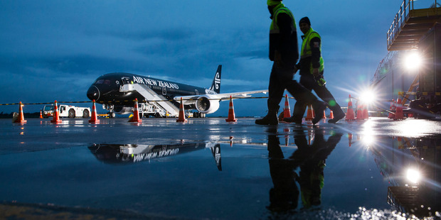 Air New Zealand's share price dropped 3.3 per cent to $1.89 today.