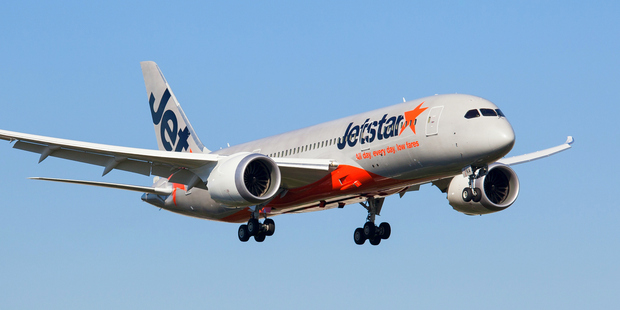 A Jetstar spokesperson said the "aircraft encountered a technical issue with one of its engines". Photo / Supplied