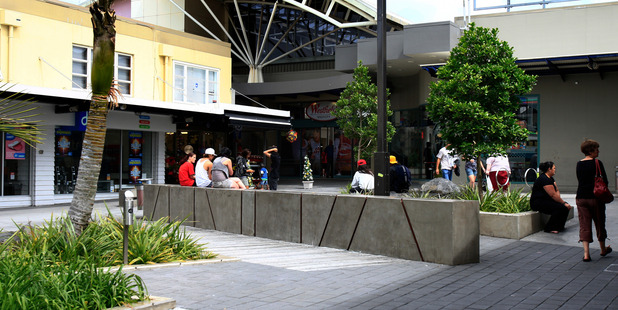 The mall from Catherine Place. Photo/Martin Sykes