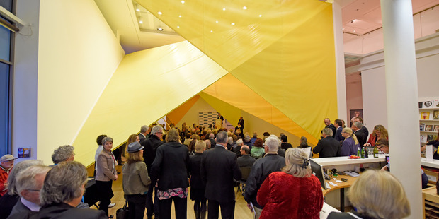 Tauranga Art Gallery was packed out at a Meet the Candidates event put on by Tauranga Chamber of Commerce. Photo/file