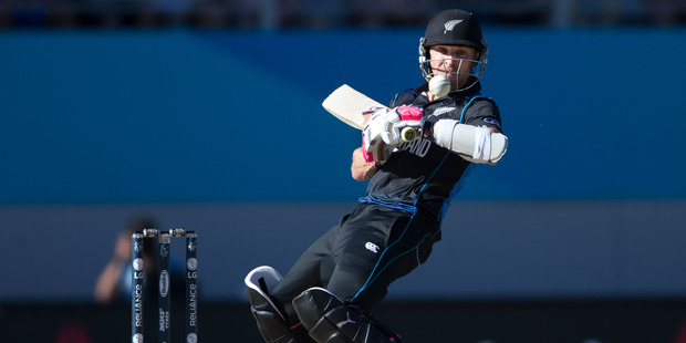New Zealand Black Caps captain Brendon McCullum in action against Australia. Photo / Brett Phibbs