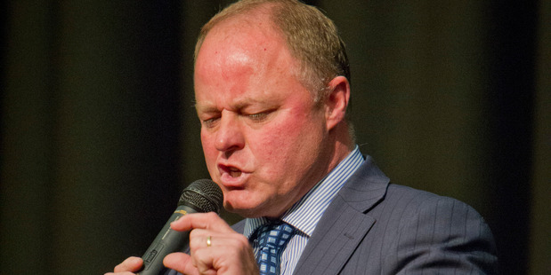 FLASHBACK: National MP for Tukituki Craig Foss at a Hawke's Bay Today debate in the run up to last general elections. PHOTO/FILE