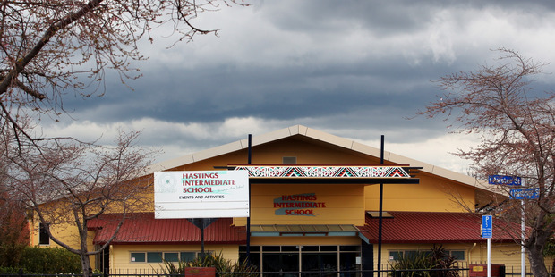 HELP: The Hastings Intermediate School Board has asked the Ministry of Education for help. PHOTO/PAUL TAYLOR
