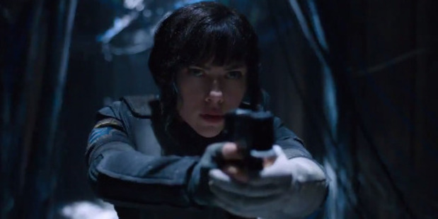 Scarlett Johansson in Ghost in the Shell. Photo / Paramount