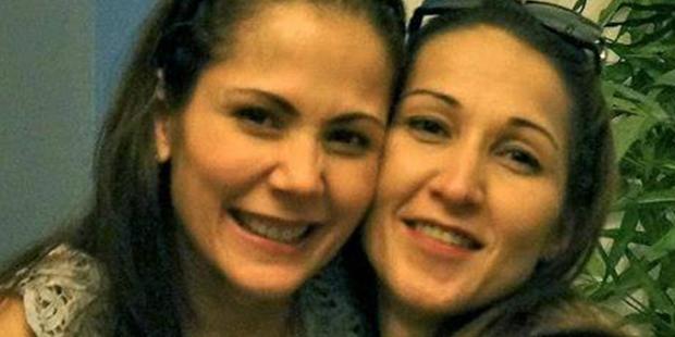 Aurora Moynihan (right) with her sister Maritoni Fernandez. Photo / Facebook