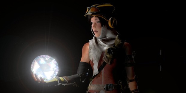 A scene from Xbox One exclusive, Recore.