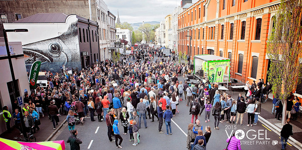 Vogel St Party, October