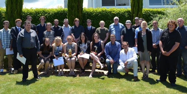 Taratahi agricultural students celebrated their graduation in Deccember.