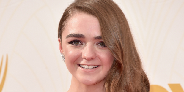Maisie Williams says being in the public eye is something she finds hard. Photo / Getty
