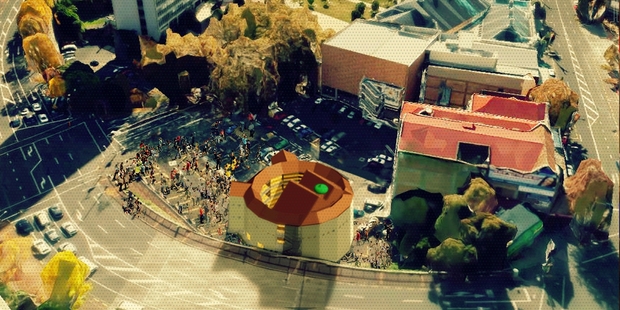 The Pop-Up Globe will recreate the Shakespeare experience. Photo / Supplied