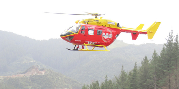 The Auckland Rescue Helicopter Trust operates two Westpac Rescue helicopters, servicing the greater Auckland and Coromandel regions. Photo / Supplied