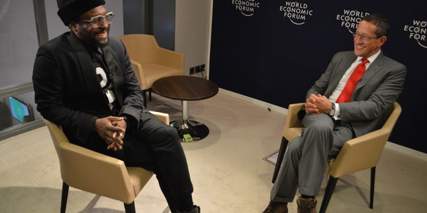 Richard Quest with will.i.am.