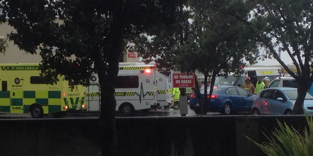 One person has been taken to hospital suffering from smoke inhalation and one for a minor injury caused by jumping from the boat. Photo / Rotorua Daily Post