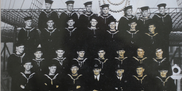 A picture from WW2 Navy veteran Peter Hindle. Photo / Doug Sherring
