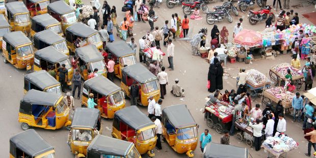 Indian street market. Photo / 123RF