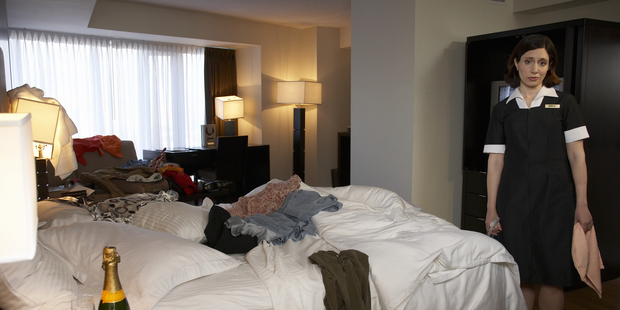 Cheaper hotels were found to have less bacteria and their four and five-star counterparts. Photo / Getty Images